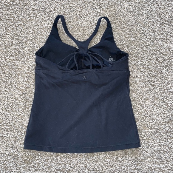 Prana Strappy Work Out Top Tank Momento Bundle Black Blue Size Small - Picture 5 of 9